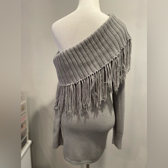 House Of Harlow x REVOLVE Fringe Sweater Dress - Picture 3 of 5